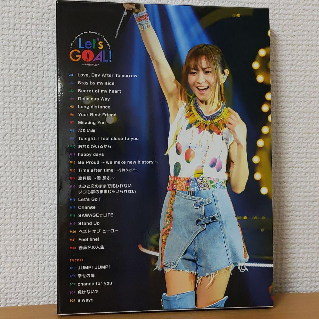 倉木麻衣Blu-ray20周年ライブLet's GOAL!薔薇色の人生ブルーレイ