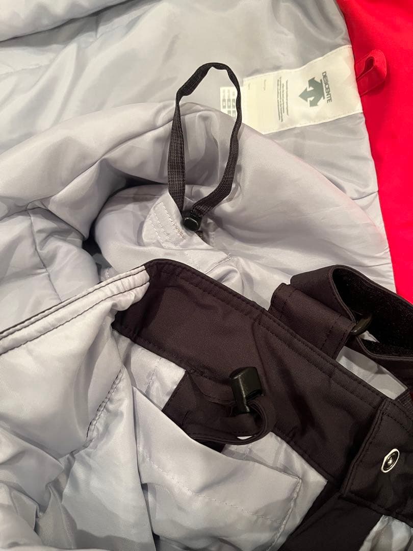 【美品】DESCENTE デサント 子ども用スキーウェア 上下セット 130
