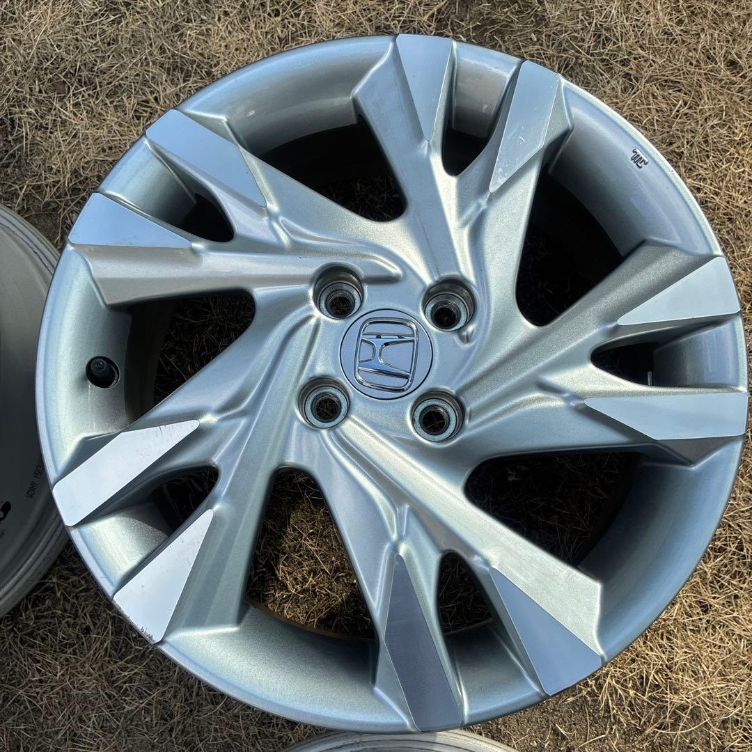ホンダシャトル 純正アルミホイール 2本① PCD100 4穴 6J +53