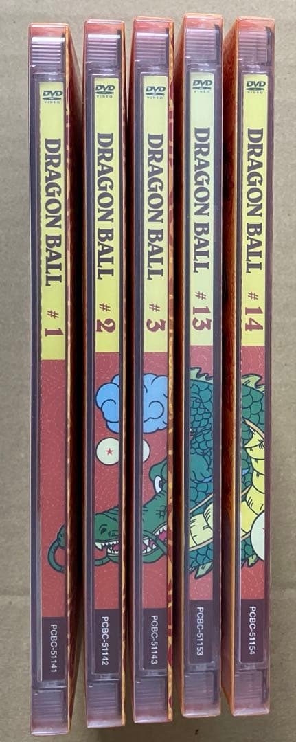 ドラゴンボール　DVD 1〜14巻