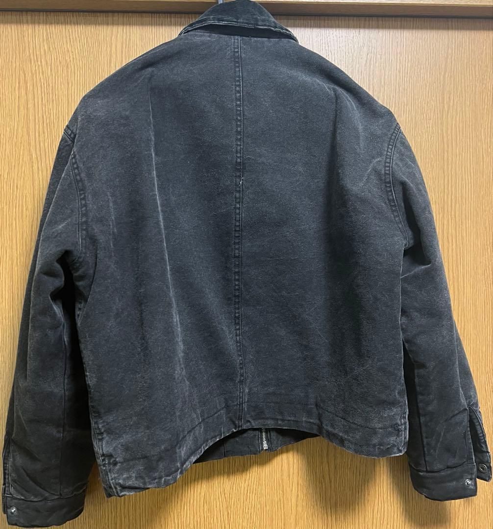 kutir ドローストリングショートブルゾン M ブラック