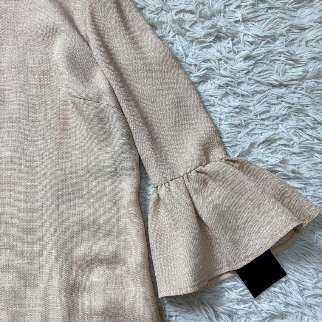 【新品タグ付き】LANVIN COLLECTION ワンピース　フリル　40