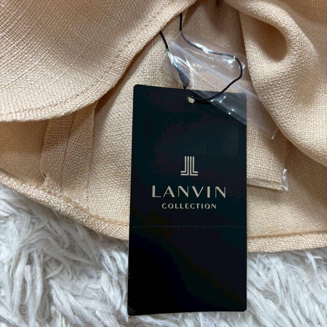 【新品タグ付き】LANVIN COLLECTION ワンピース　フリル　40