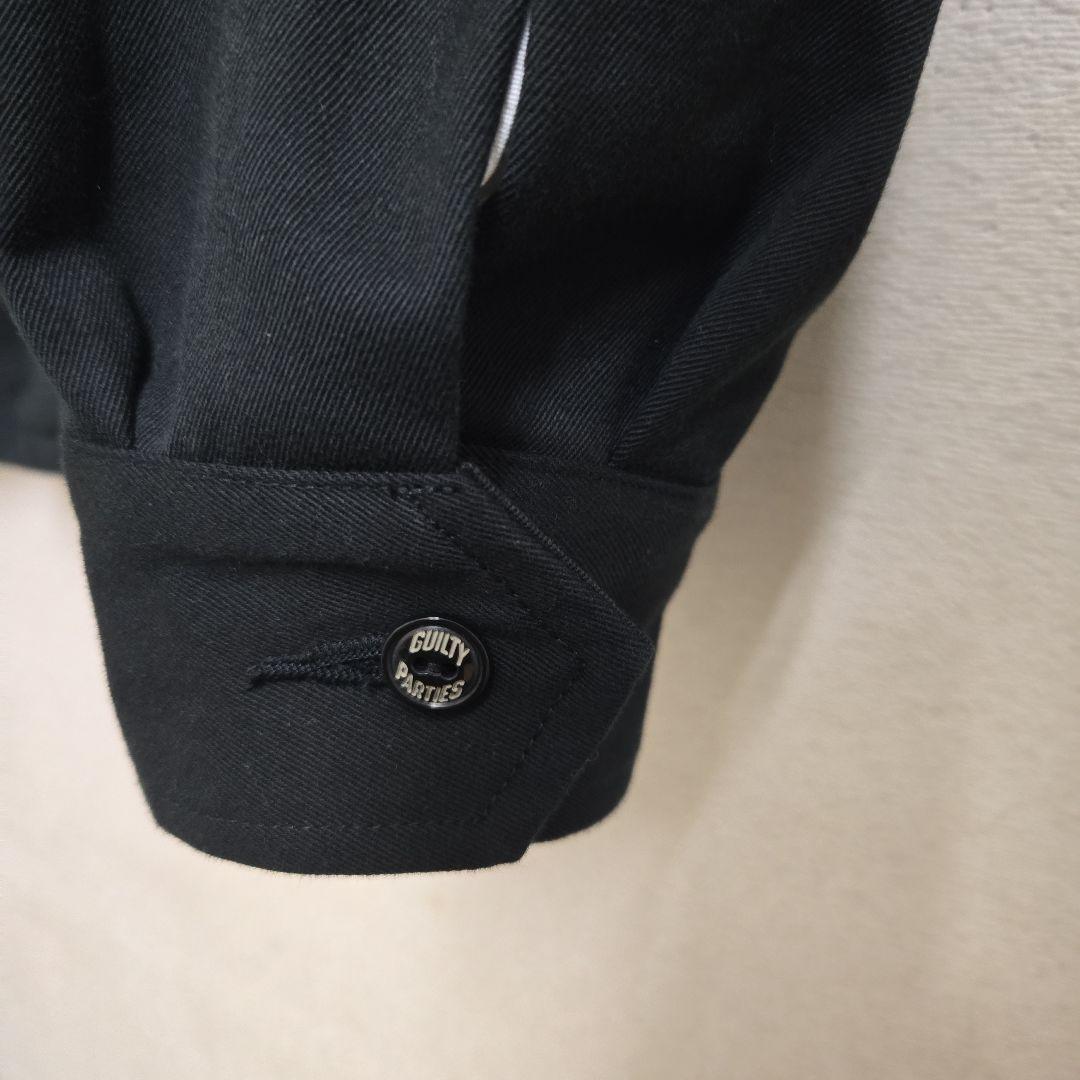 未使用25FWワコマリア×ティムリーハイ虎刺繍ベトジャン黒L