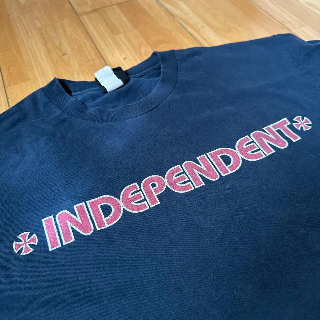 00s INDEPENDENT スケートTシャツ アイアンクロス L スケート