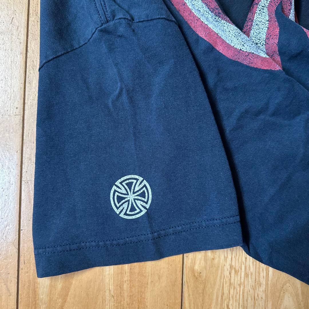 00s INDEPENDENT スケートTシャツ アイアンクロス L スケート