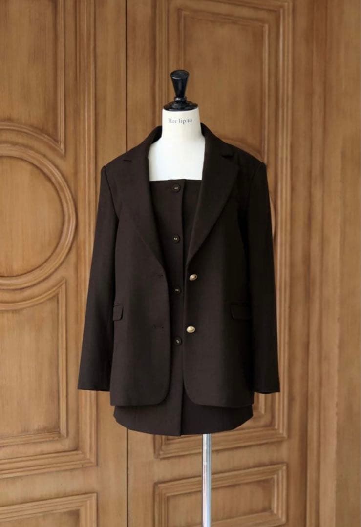 新品未使用Herlipto Romy Wool-Blend Jacket