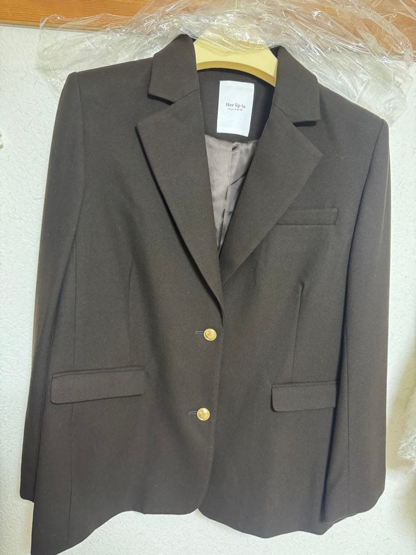 新品未使用Herlipto Romy Wool-Blend Jacket
