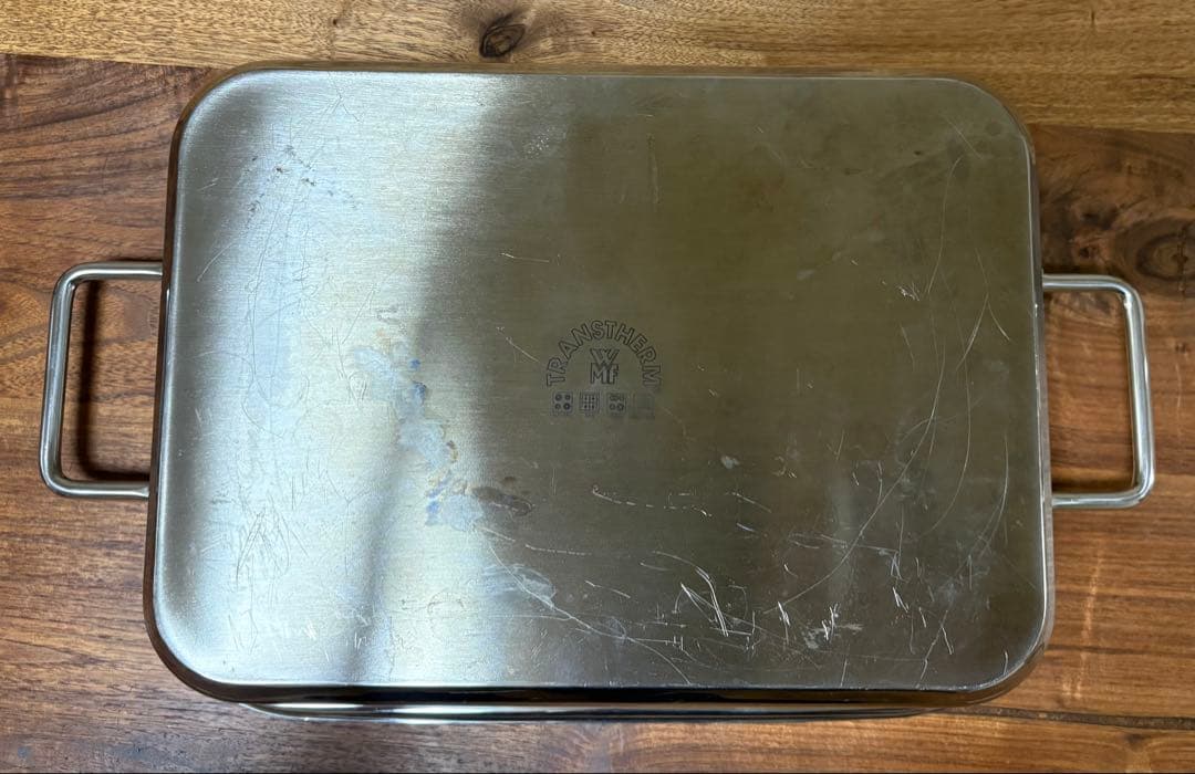 WMF TRANSTHERM スクエアパン 蒸し器台付 大型　おでんなど