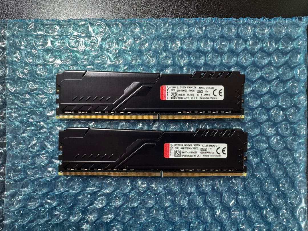 HyperX FURY DDR4 2666Mhz 16GB×2枚