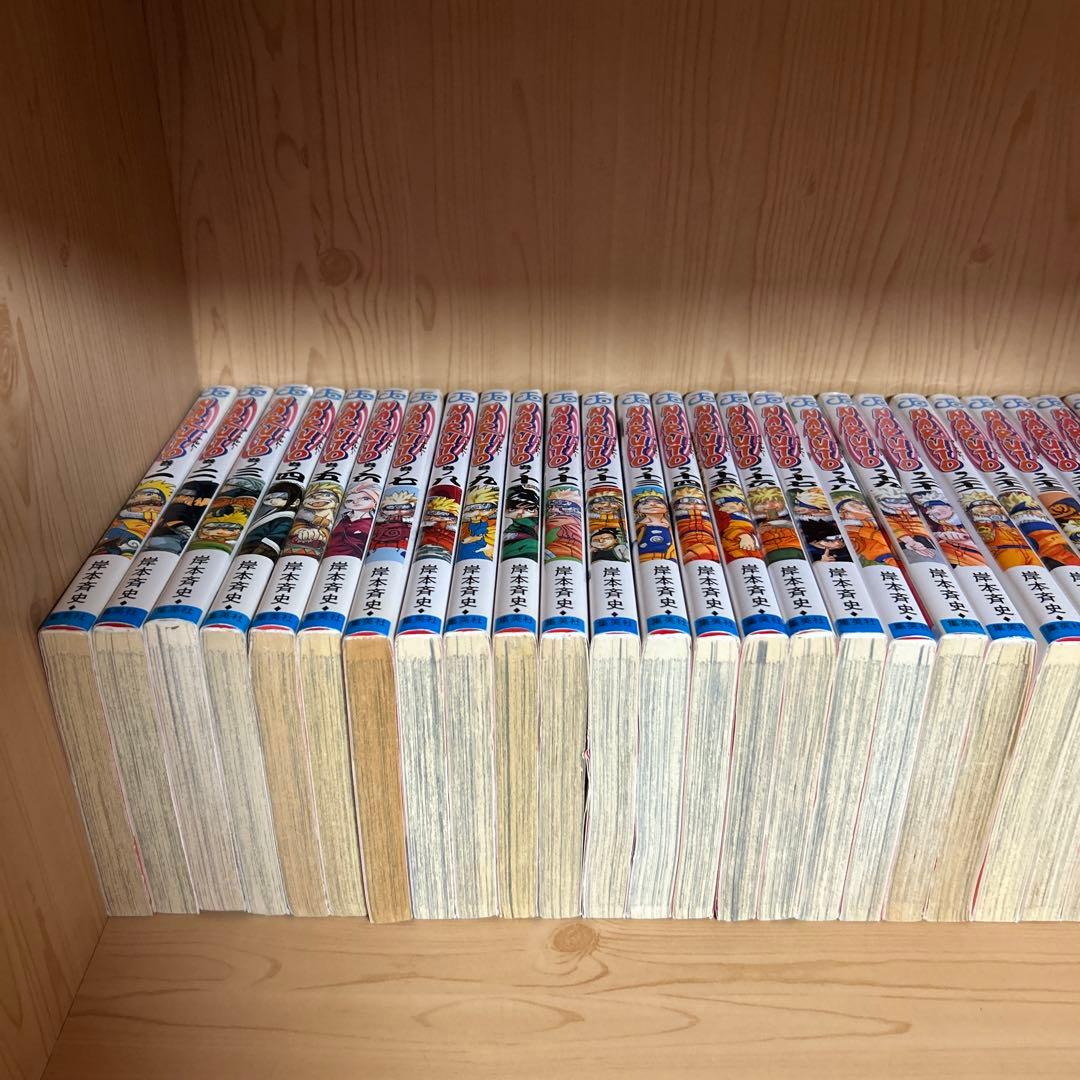 大人気漫画NARUTO1巻から72巻全巻完結まとめ売りセット他外伝秘伝小説86冊