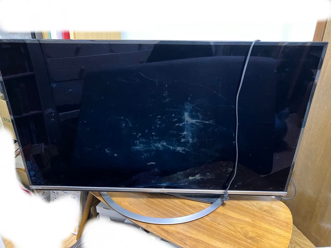 送料込SHARP LC-50US45 液晶テレビ 50インチ（ジャンク）