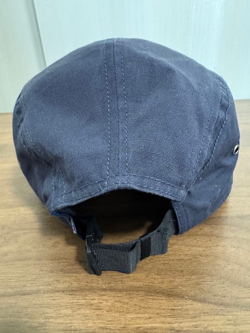 美品 patagonia ジェットキャップ 廃盤 波タグ ネイビー