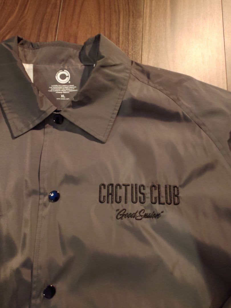 バ*ア様 CLOVERU Cactus Club コーチジャケット XL グレー
