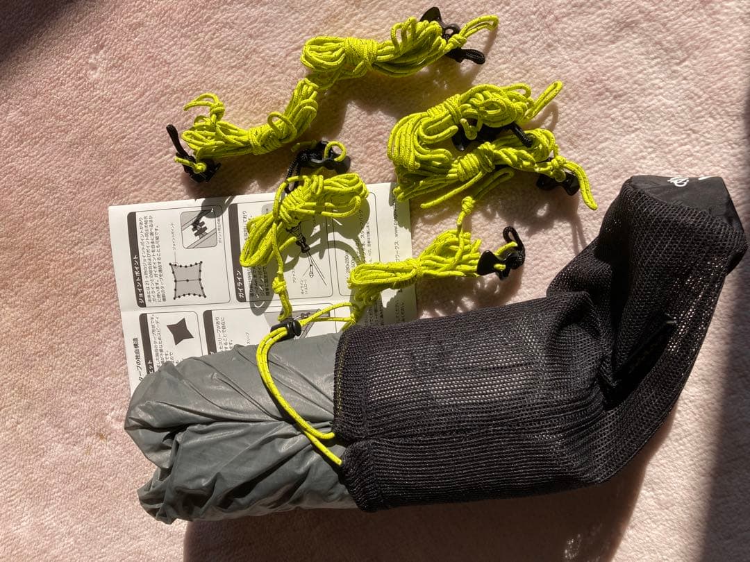 NINJA TARP タープ セットアップマニュアル付き