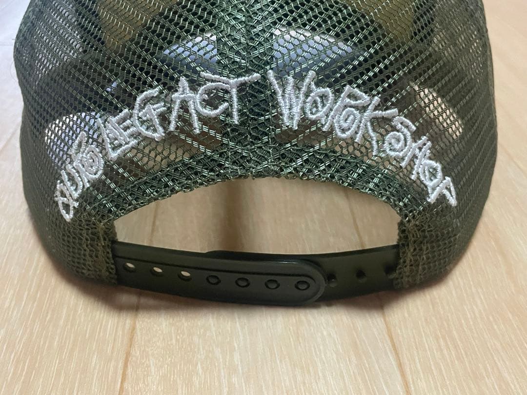 OUR LEGACY × STUSSY mesh trucker cap