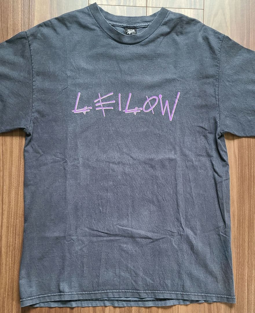 STUSSY × LEILOW Tシャツ Lサイズ
