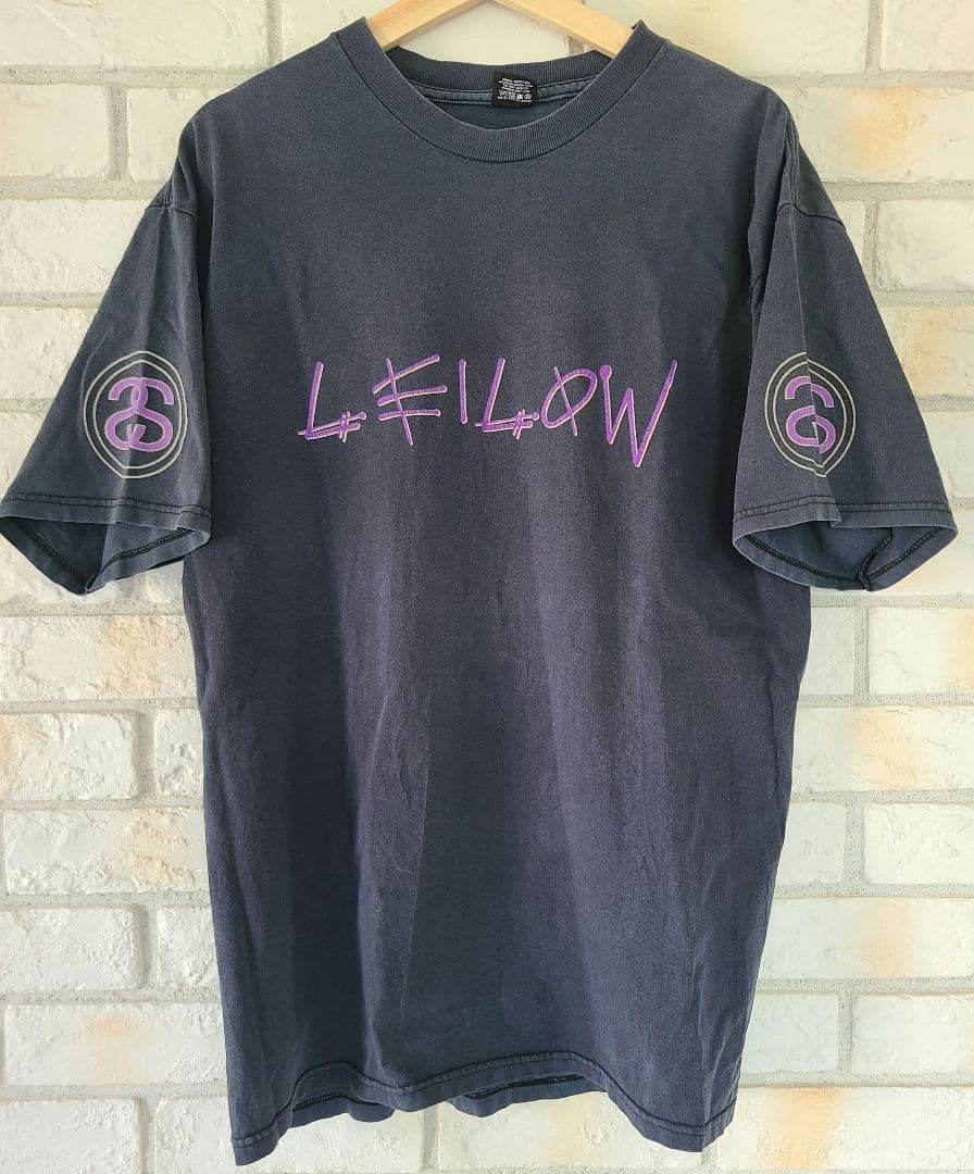 STUSSY × LEILOW Tシャツ Lサイズ