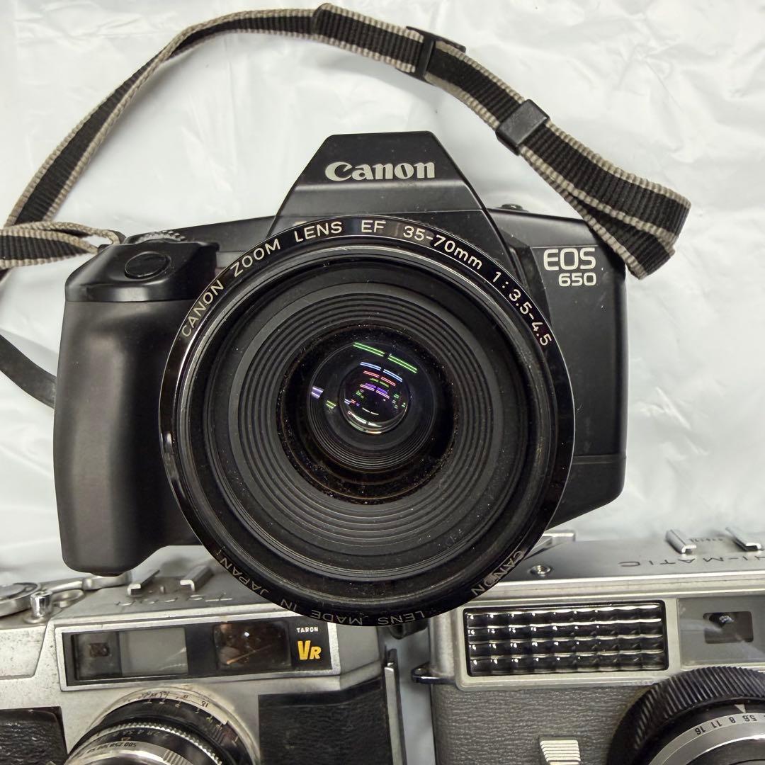 一眼レフフィルムカメラセット Canon MINOLTA KONICA