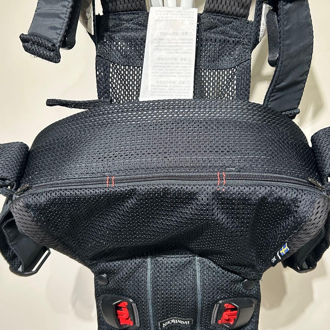 【美品】ベビービョルン 抱っこ紐 ONE KAI Air メッシュ ブラック