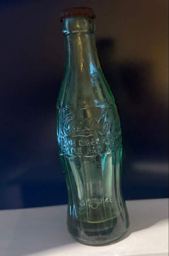 E4 レア 1948年 コカコーラ コンツァーボトル \"フルボトル\" 瓶