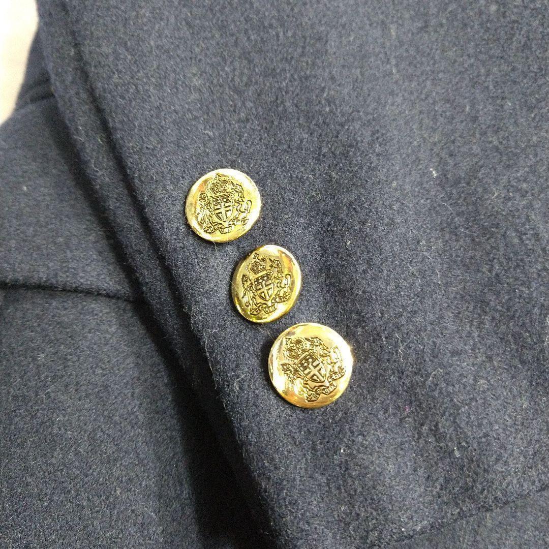 New Yorker✨紺ブレ✨金ボタン✨ダブルブレスト　カシミヤ入り　9AR