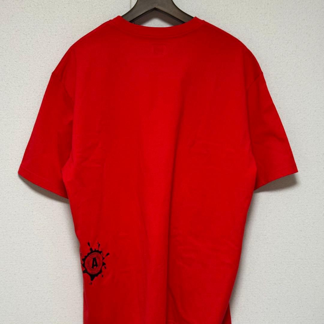 【新品未使用 】RATS/ラッツ 半袖Tシャツ Lサイズ レッド