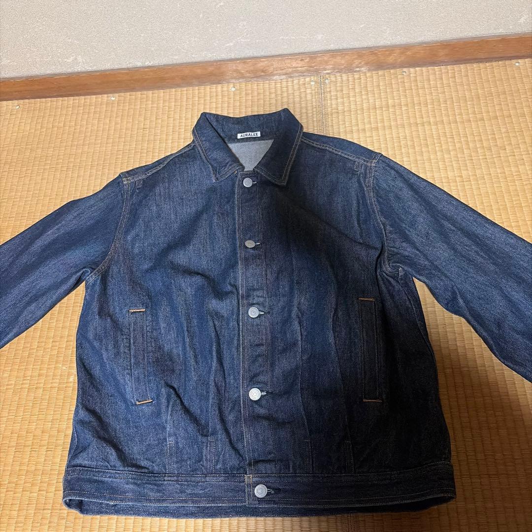 値下げ【常田着用モデル】　AURALEE TWIST DENIM BLOUZON