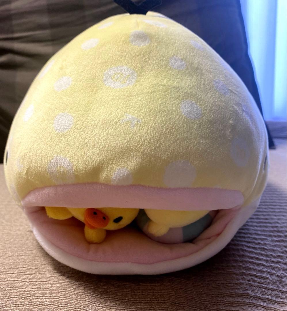 キイロイトリ アクアリウム いっしょに海中さんぽぬいぐるみ ジンベイザメ