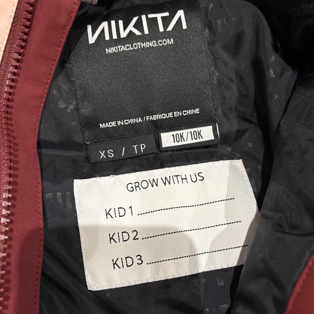 NIKITA ニキータ　スキーウェア　上下セット　キッズ　ガールズ　女の子
