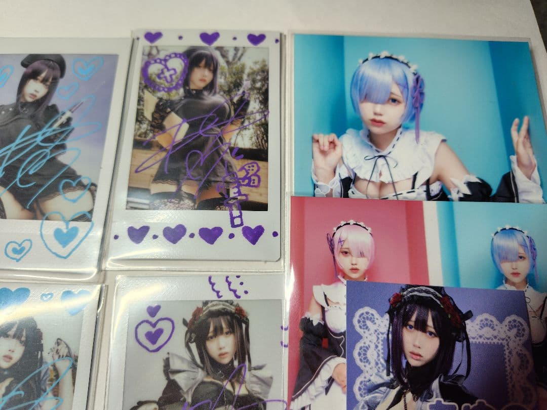 え*え様 コスプレイヤー　あゆの　チェキ6枚セット