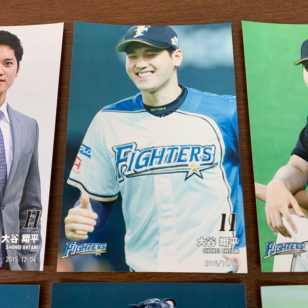 ❶　大谷翔平選手 2015年 ハイライトフォト 写真 縦 10枚