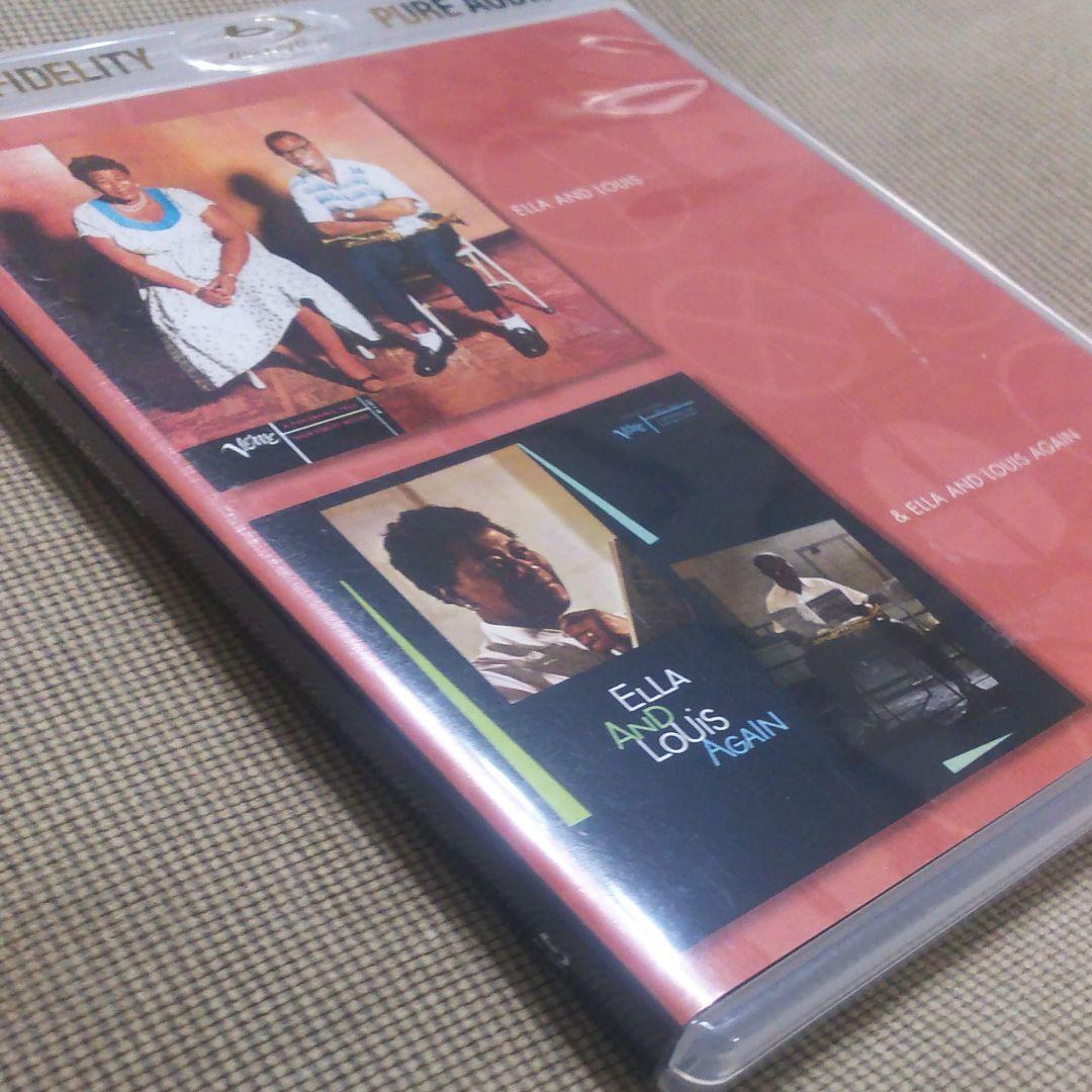 「ルイ・アームストロング&エラ・フィッツジェラルド」blu-ray Audio