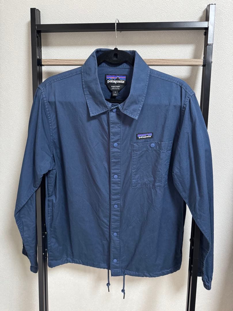 【美品】Patagonia コーチジャケット ネイビー S 人気