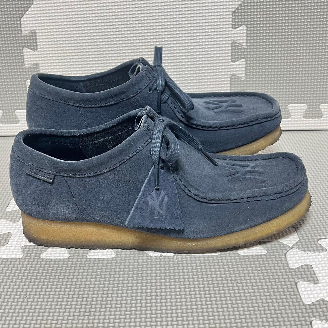極美品✨Clarks/KITH クラークス ワラビー NYヤンキース 26.5㎝