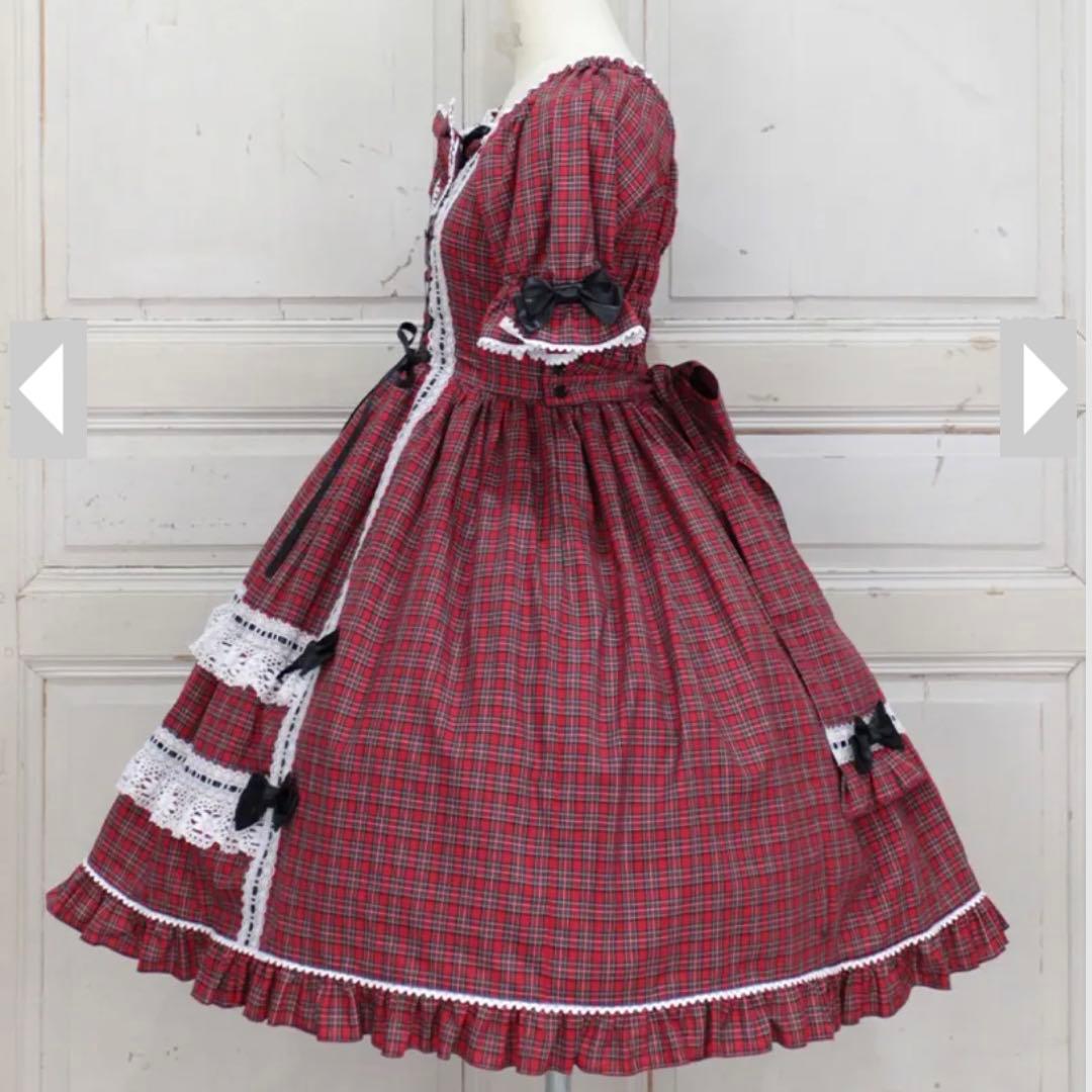Dress up はしごレースリボンワンピース リボンヘッドドレス セット
