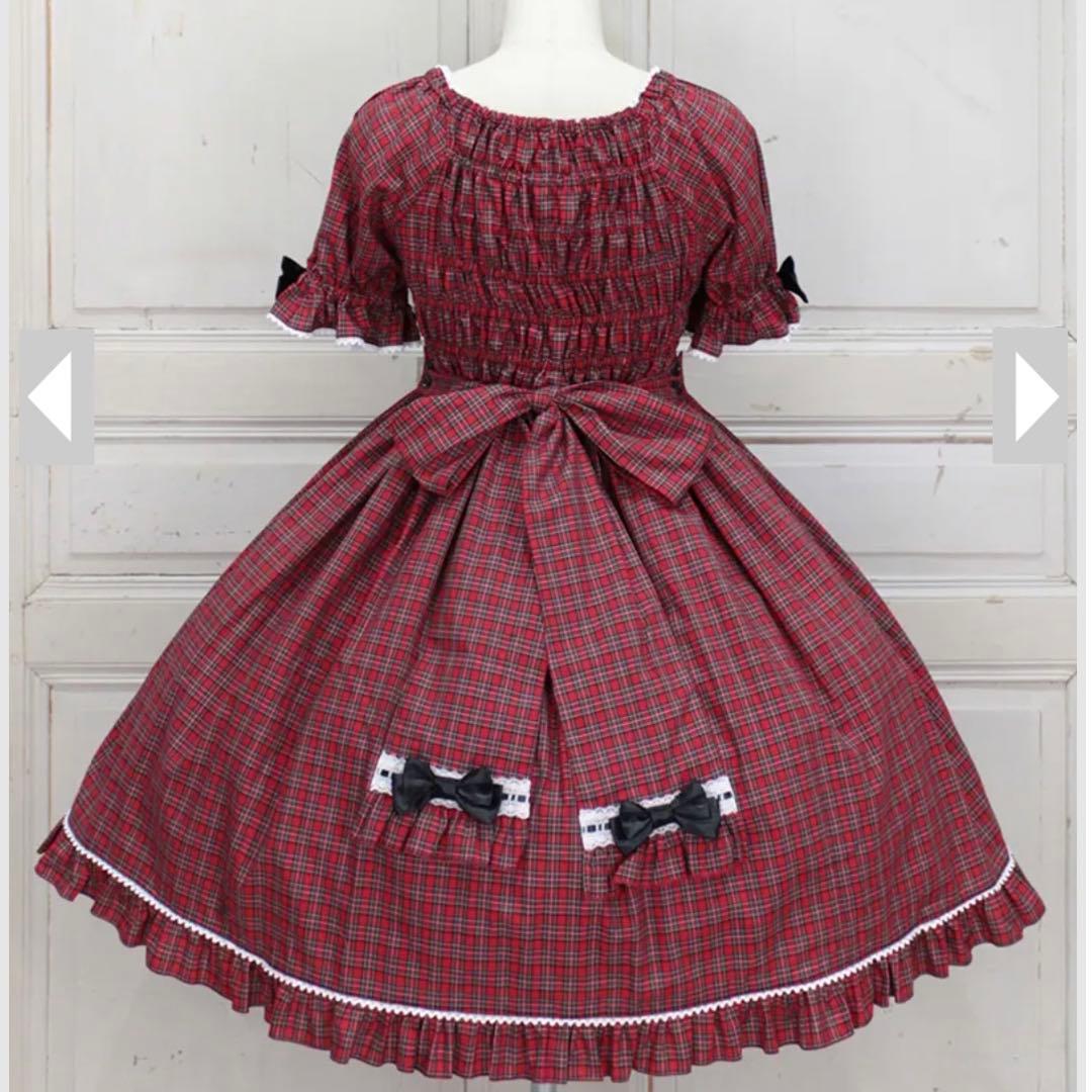 Dress up はしごレースリボンワンピース リボンヘッドドレス セット