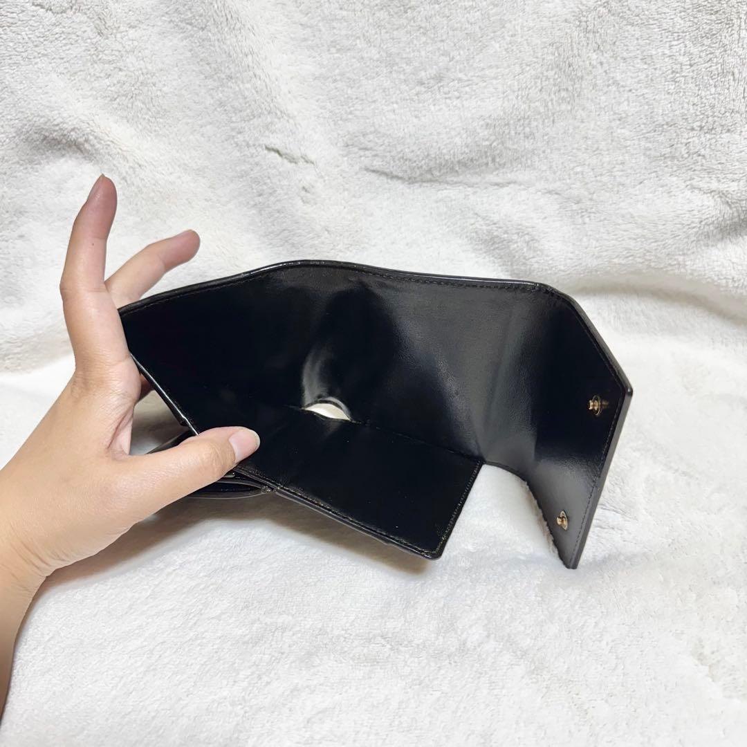 ✨正規品✨ CELINE セリーヌ　三つ折り財布 ゴールド金具