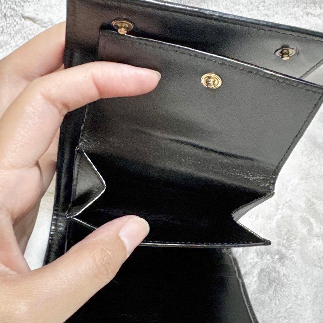 ✨正規品✨ CELINE セリーヌ　三つ折り財布 ゴールド金具