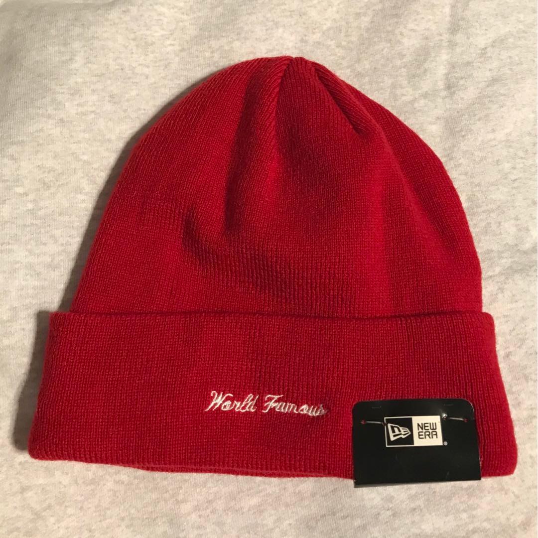 新品New Era 17AW supremeBox Logo Beanie
