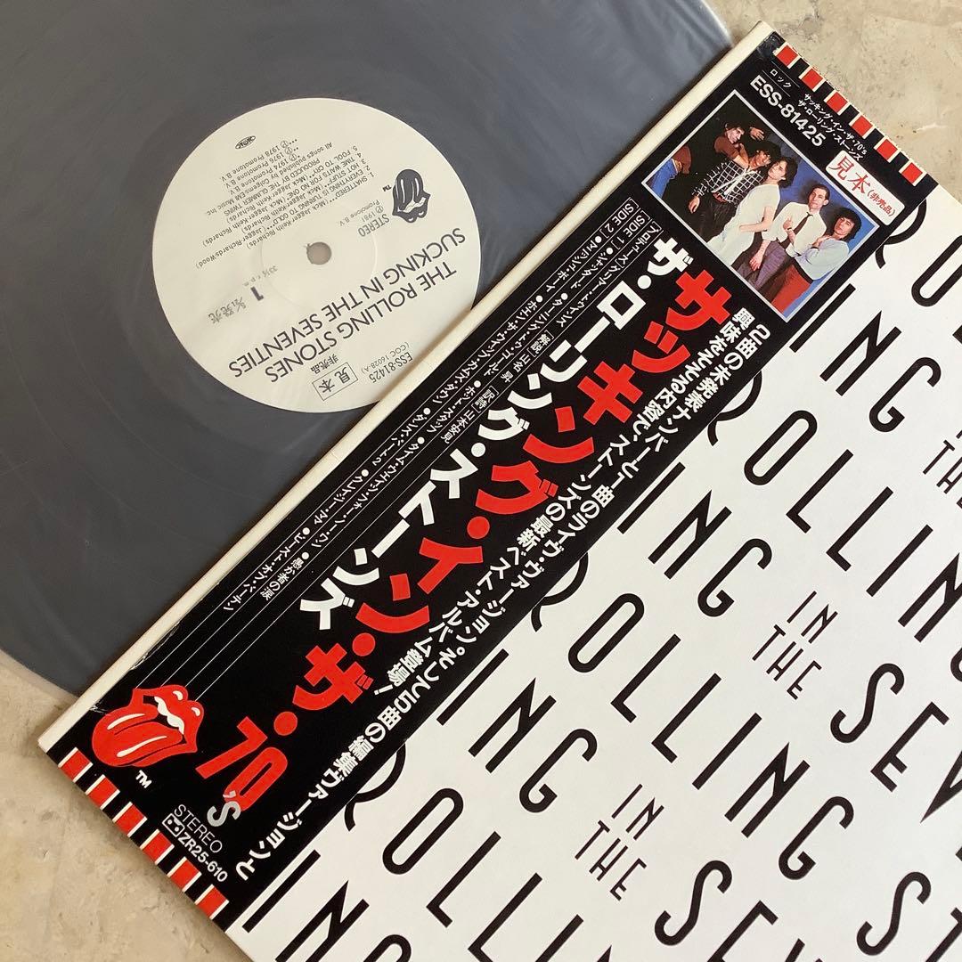 激レア非売品! レコード新品未使用! 1981年 ストーンズ サッキング70s
