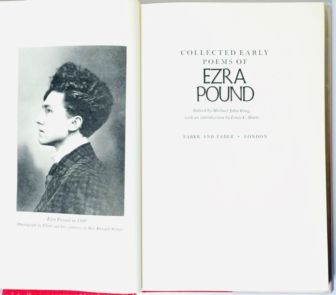 洋書 Collected Early Poems of Ezra Pound 1977