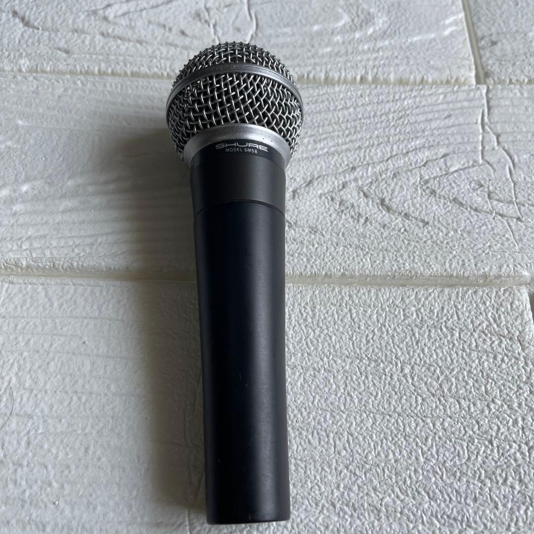 SHURE SM58 ダイナミックマイク➕コード2本付