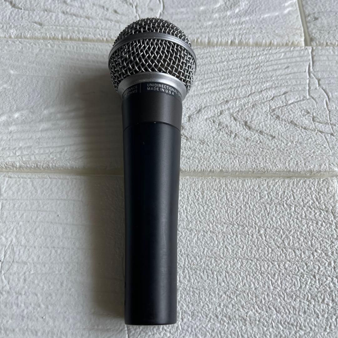SHURE SM58 ダイナミックマイク➕コード2本付
