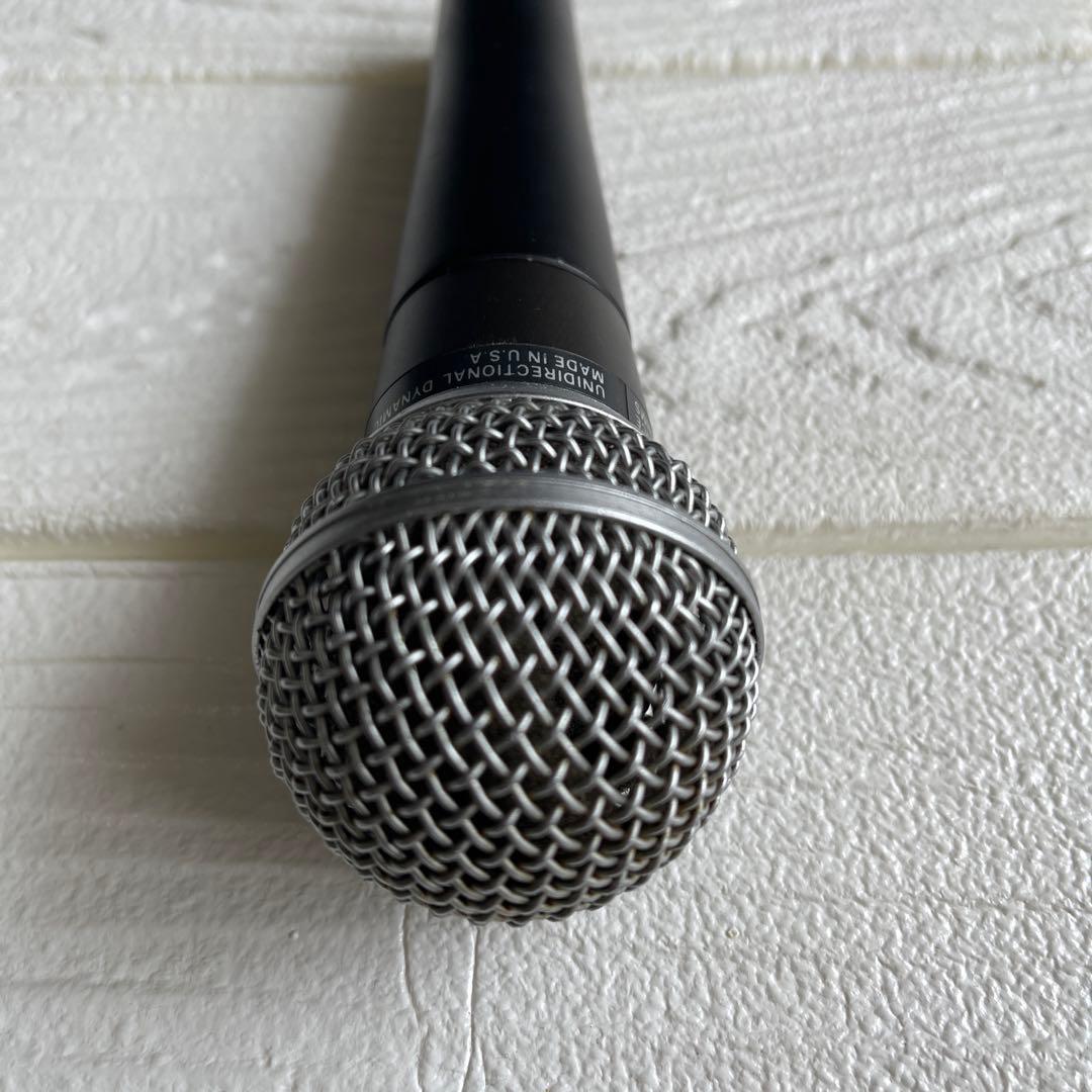 SHURE SM58 ダイナミックマイク➕コード2本付