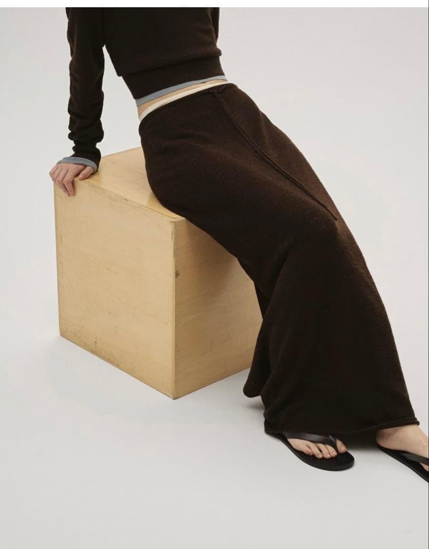 スカート todayful Miniboucle Knit Skirt 36