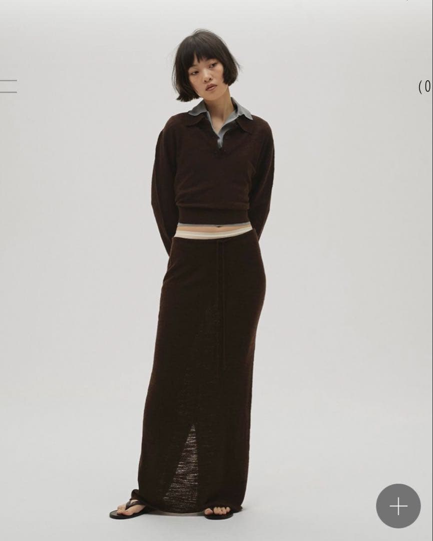 スカート todayful Miniboucle Knit Skirt 36