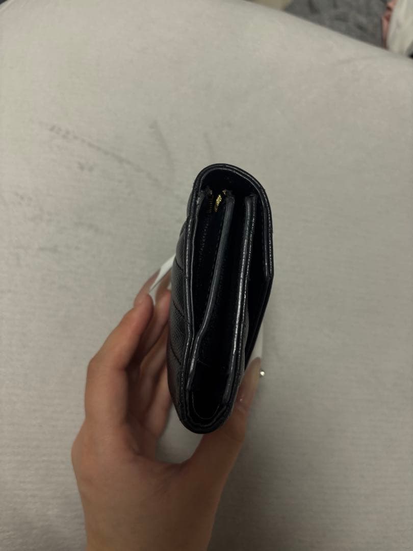 Saint Laurent YSL カサンドラ マルチフォールド ウォレット