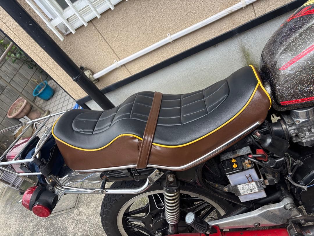 今日だけcb400t cb250t シート　バブ　タックロール