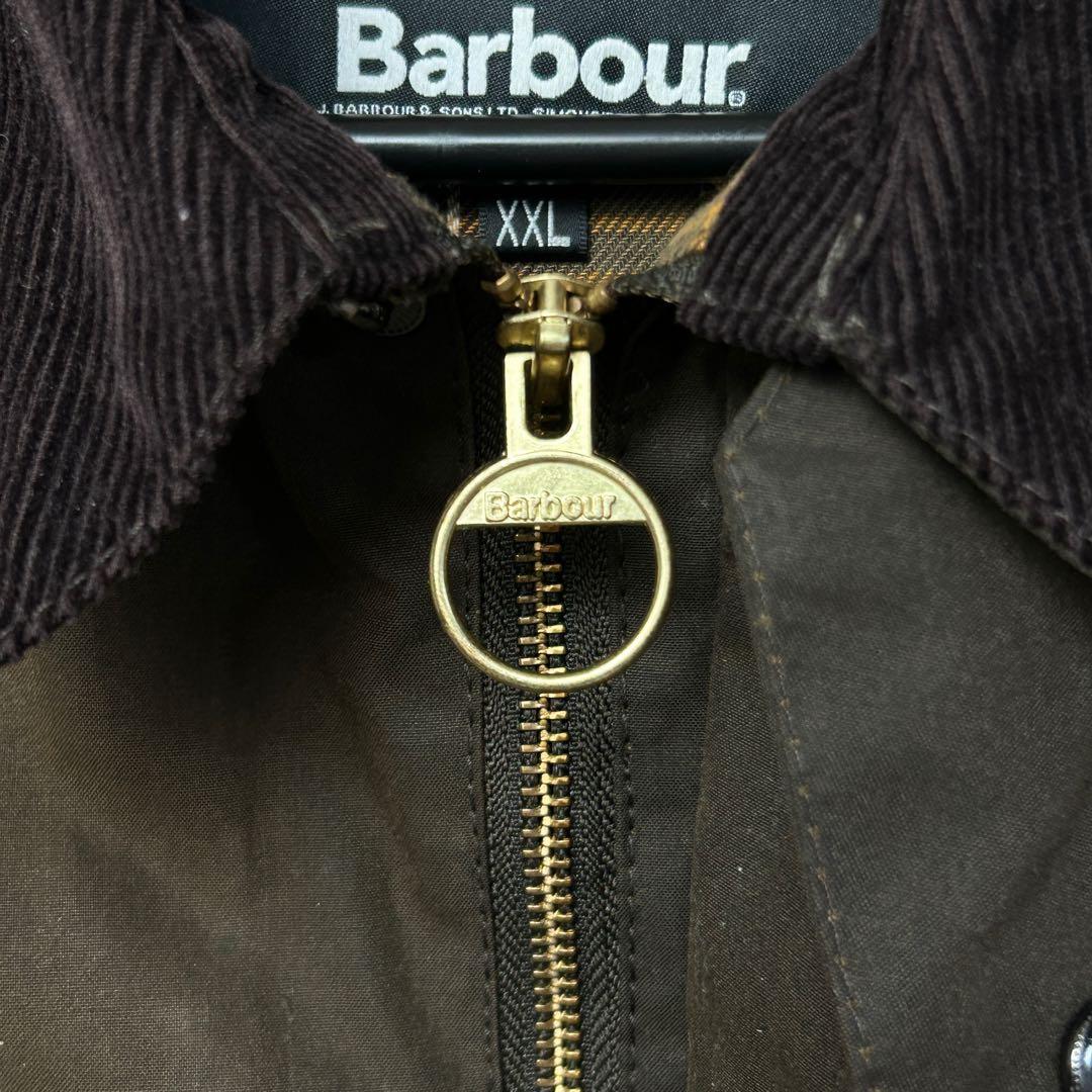 美品 16年 Barbour ビューフォート オイルドジャケット カーキ 英国製